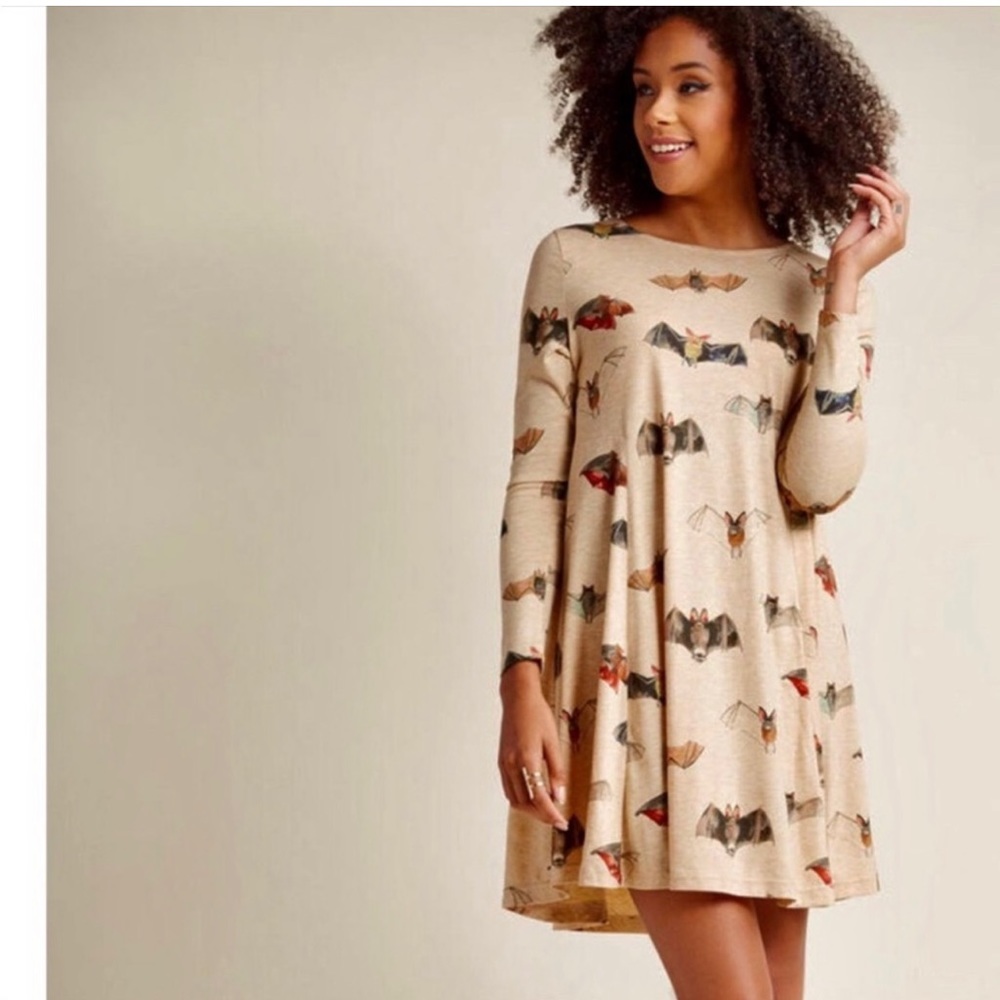 ModCloth Pepaloves Knit Bat Dress Size Large